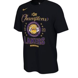Nike Los Angeles Lakers Champions Tee - Black, Purple, Gold